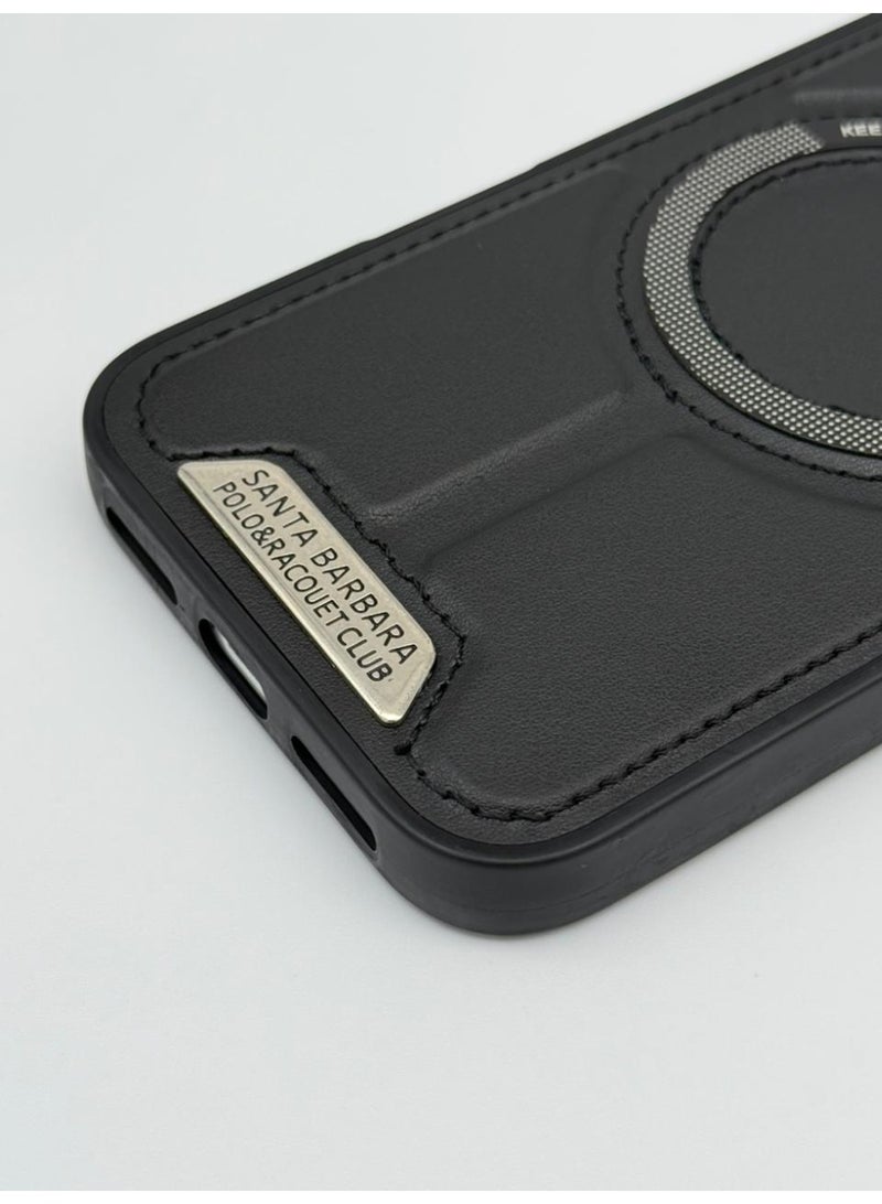 general Santa Barbara Polo & Racouet Club Edition Magsafe Leather Case for Apple iPhone 17 Pro Max | Premium Magnetic & Shockproof Protection - Image 3